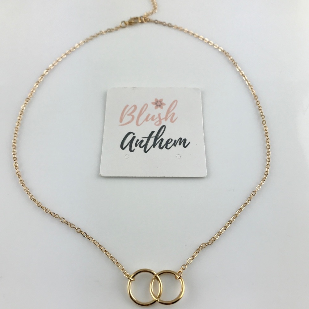 3 for $25⚡️double circle necklace - Picture 5 of 8